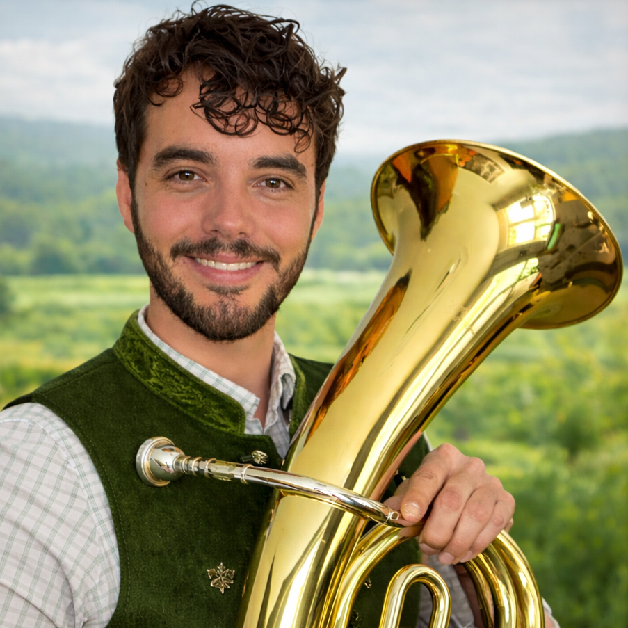 Rafas-Blasmusik-Porträt Porträt vom Künstler